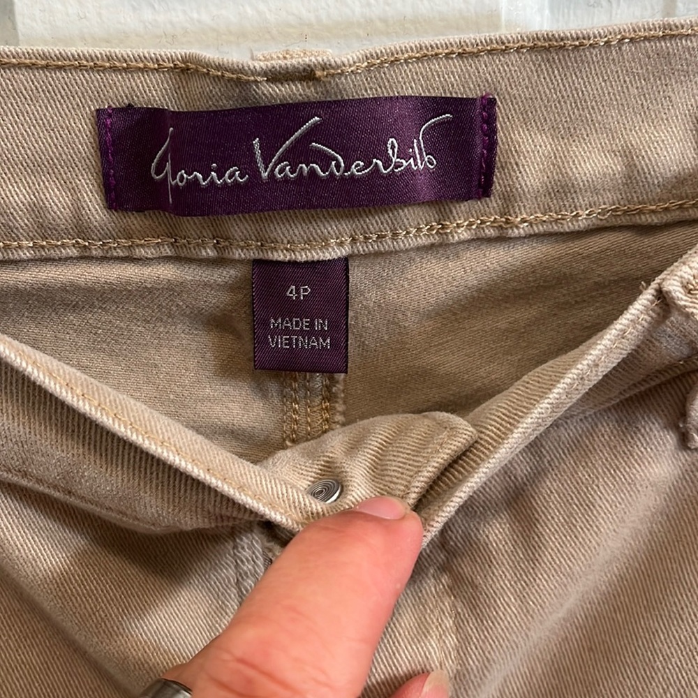 Gloria Vanderbilt 4p pants